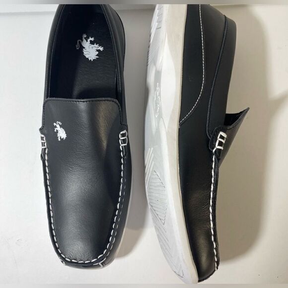 NIB Vlado Footwear Elite Men’s Black Leather Loafer Slip Ons - Size 9.5 main image 11